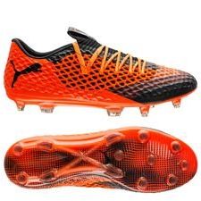 PUMA Future 2.1 Netfit Low FG/AG Uprising - Zwart/Oranje