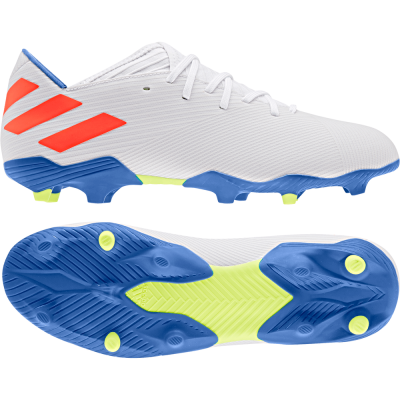 Adidas voetbalschoenen kopen? Vergelijk de beste prijzen en Nemeziz 19.3 Laceless FG RoodWitZwart Voetbalschoenen
