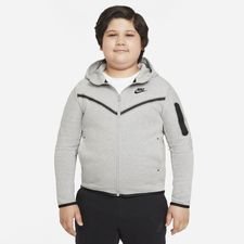Nike Hoodie NSW Tech Fleece - Grijs/Zwart Kinderen