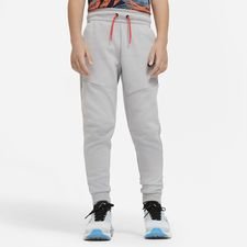 Nike Trainingsbroek NSW Tech Fleece - Grijs/Rood/Zwart Kinderen