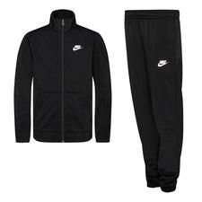 Nike Trainingspak NSW Poly - Zwart/Wit Kinderen