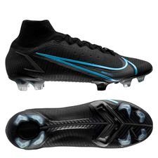 Nike Mercurial Superfly 8 Elite FG Black Pack - Zwart/Grijs