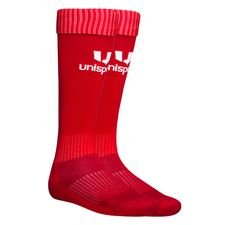 Unisport Voetbalkousen Knitted Logo - Rood/Wit