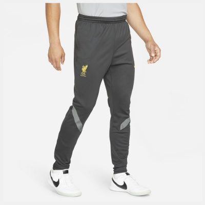 Liverpool Trainingsbroek Dri-FIT Strike - Grijs/Geel