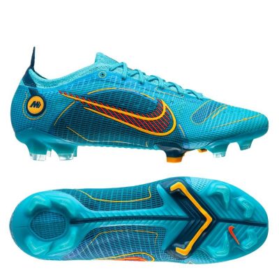 Nike Mercurial Vapor 14 Elite FG Blueprint - Blauw/Oranje/Blauw