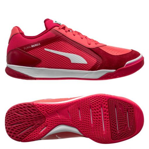 PUMA Ibero Ii It - Rood/wit - Indoor (Ic), maat 39