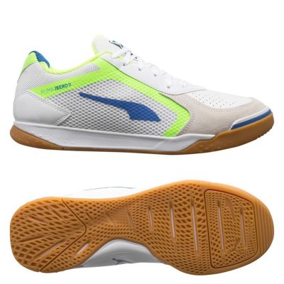 PUMA Ibero Ii It - Wit/blauw/groen - Indoor (Ic), maat 41