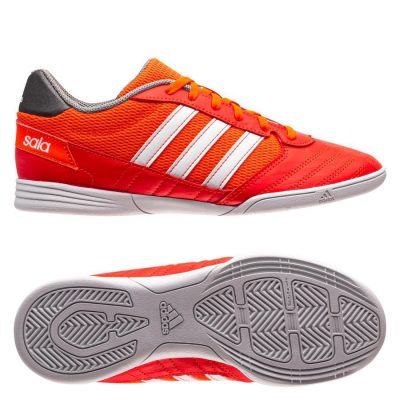 adidas Super Sala Ic - Rood/wit/zilver Kinderen - Indoor (Ic), maat 34