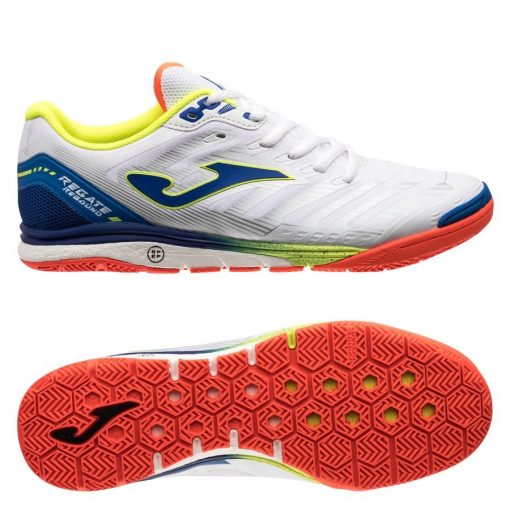 Joma Regate Rebound 2152 Rfef - Wit/blauw/geel - Indoor (Ic), maat 47