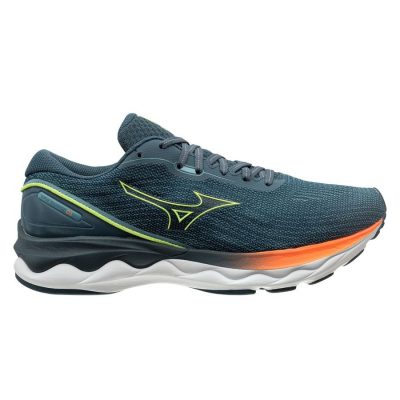 Mizuno Hardloopschoenen Wave Skyrise 3 - Blauw/Groen/Oranje