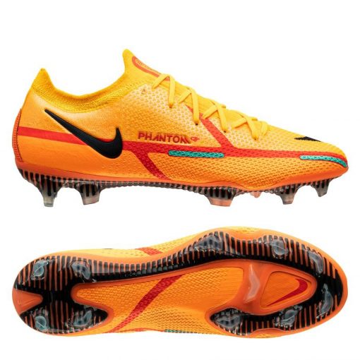 Nike Phantom Gt 2 Elite Fg Blueprint - Oranje/zwart/oranje - Natuurgras (Fg), maat 47