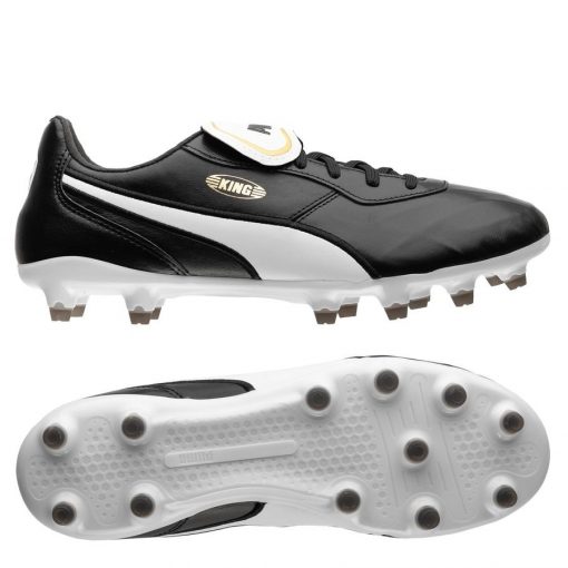 PUMA King Top FG - Zwart/Wit