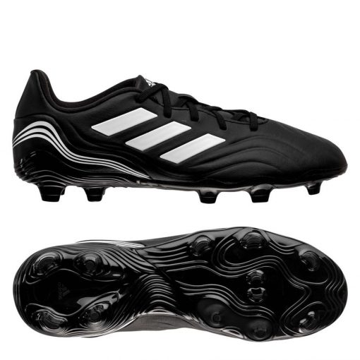 adidas Copa Sense .3 FG Edge of Darkness - Zwart/Wit Kinderen