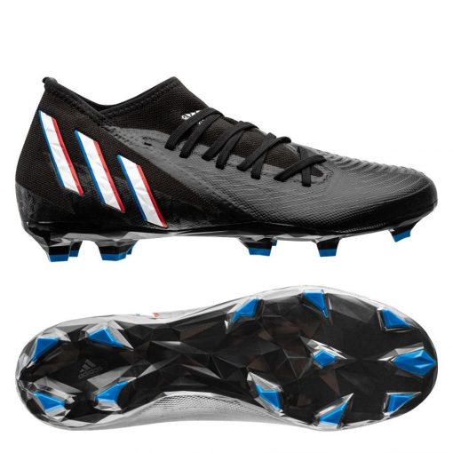 adidas Predator Edge .3 FG Edge of Darkness - Zwart/Wit/Rood