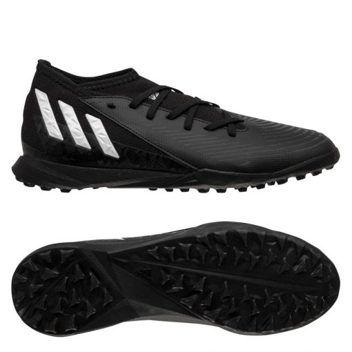 adidas Predator Edge .3 Tf Edge Of Darkness - Zwart/wit/rood Kinderen - Turf (Tf), maat 36