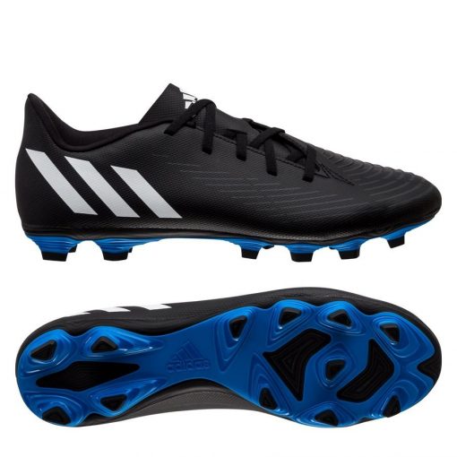 adidas Predator Edge .4 FG Edge of Darkness - Zwart/Wit/Rood