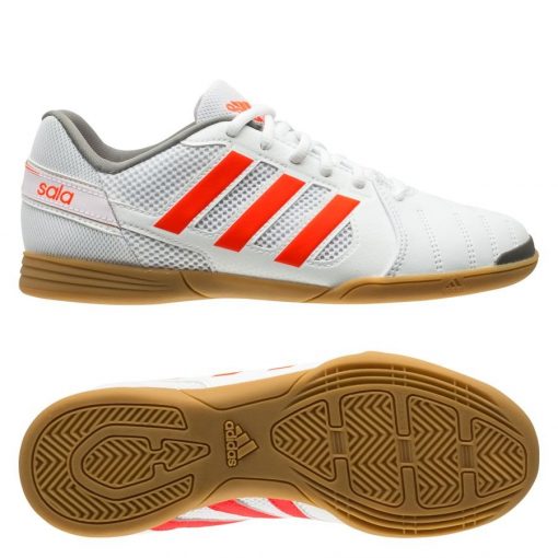 adidas Top Sala Ic - Wit/rood/zilver Kinderen - Indoor (Ic), maat 36