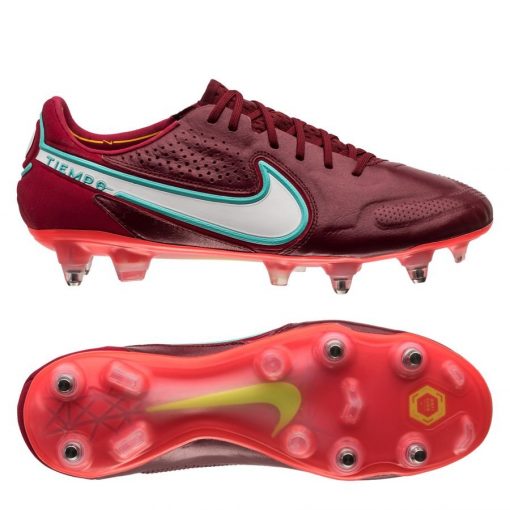 Nike Tiempo Legend 9 Elite SG-PRO Anti-Clog Blueprint - Bordeaux/Wit/Roze