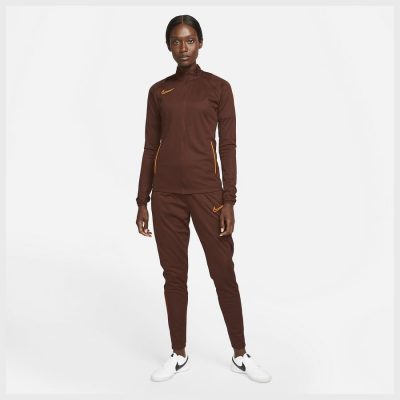 Nike Trainingspak Dri-FIT Academy - Bordeaux/Oranje Vrouw