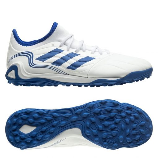 adidas Copa Sense .3 Tf Diamond Edge - Wit/donkerblauw/navy - Turf (Tf), maat 41⅓
