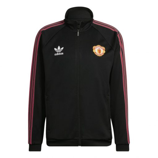 Manchester United Track Top - Zwart - adidas Originals, maat Medium