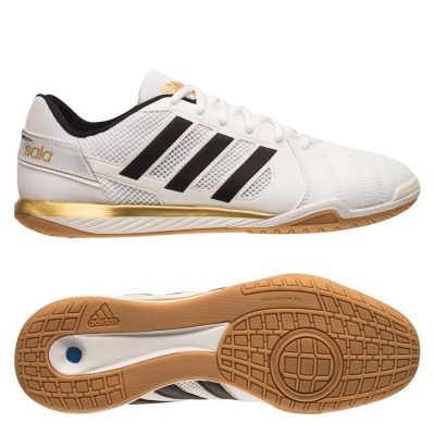 adidas Top Sala Ic - Wit/zwart/goud - Indoor (Ic), maat 48⅔