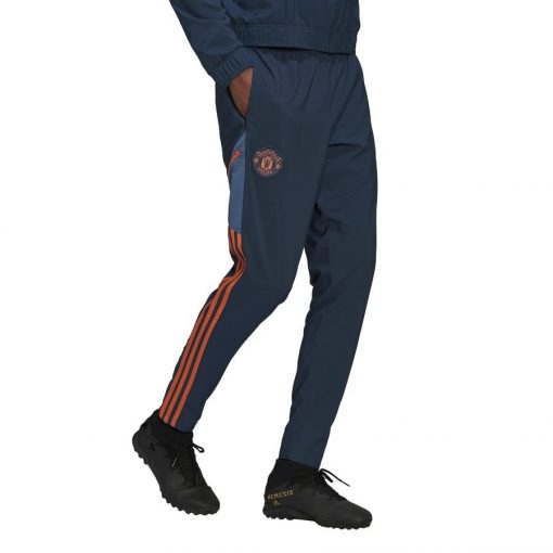 Manchester United Trainingsbroek Presentation - Blauw/Oranje