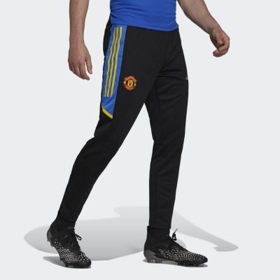 Manchester United Ucl Trainingsbroek - Zwart - adidas, maat Large