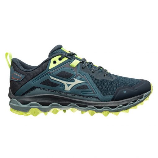 Mizuno Hardloopschoenen Wave Mujin 8 - Navy/Neon