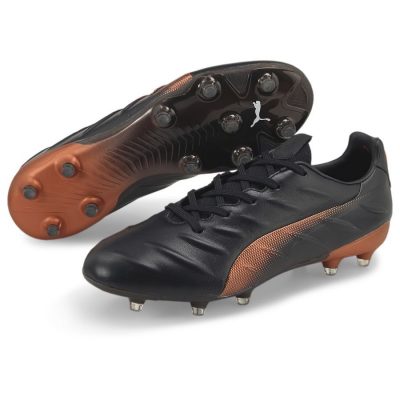 PUMA King Platinum 21 FG/AG - Zwart/Oranje