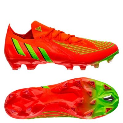 adidas Predator Edge .1 Low Ag Game Data - Rood/groen/zwart - Kunstgras (Ag), maat 41⅓