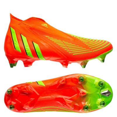 adidas Predator Edge + SG Game Data - Rood/Groen/Zwart