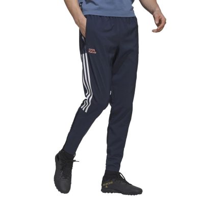 Bayern München Trainingsbroek Woven - Blauw/Wit