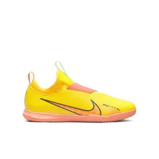 Nike Air Zoom Mercurial Vapor 15 Academy Ic Lucent - Geel/roze Kinderen - Indoor (Ic), maat 33½