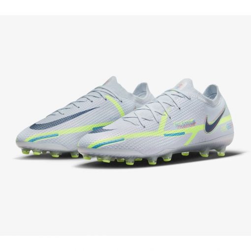 Nike Phantom Gt 2 Elite Ag-pro The Progress - Grijs/blauw - Kunstgras (Ag), maat 38½