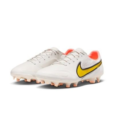 Nike Tiempo Legend 9 Pro FG Lucent - Grijs/Geel/Roze