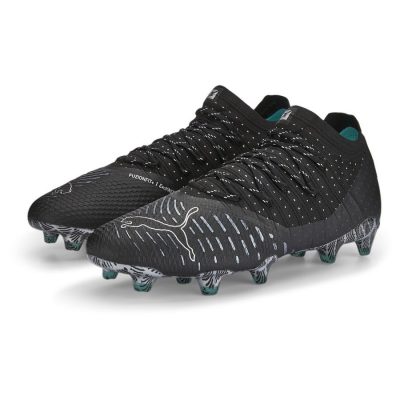 PUMA Future Z 1.4 Fg/ag Eclipse - - Zwart/grijs/turquoise - Kunstgras (Ag) / Natuurgras (Fg), maat 47