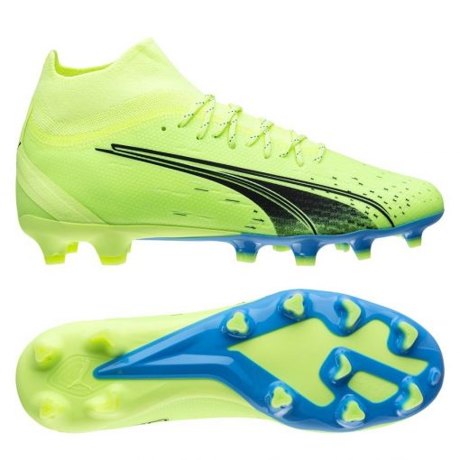 PUMA Ultra Pro Fg/ag Fastest - Groen/blauw/blauw - Kunstgras (Ag) / Natuurgras (Fg), maat 43