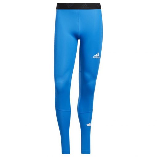 adidas Onderbroek Techfit - Blauw/Zwart/Wit