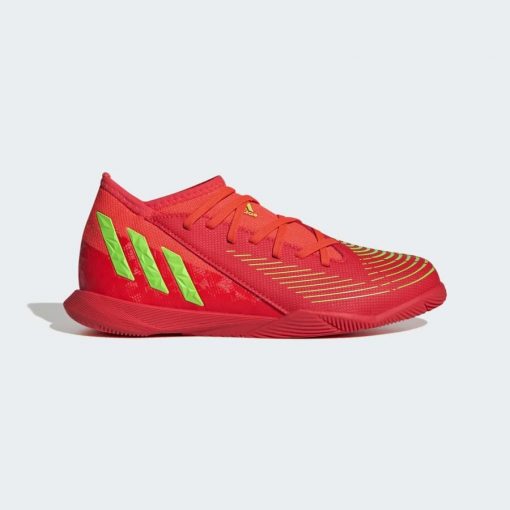 adidas Predator Edge .3 In Game Data - Rood/groen/zwart Kinderen - Indoor (Ic), maat 31½