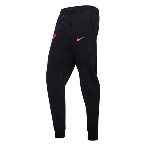 Liverpool Trainingsbroek NSW Tech Fleece - Zwart/Donkerrood