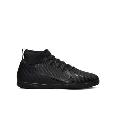 Nike Air Zoom Mercurial Superfly 9 Club Ic Shadow - Zwart/grijs/wit/neon Kinderen - Indoor (Ic), maat 33