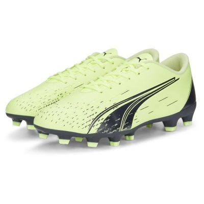 PUMA Ultra Play Fg/ag Fastest - Groen/blauw/blauw - Kunstgras (Ag) / Natuurgras (Fg), maat 44½