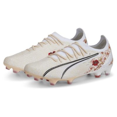 PUMA Ultra Ultieme Fg/ag Liberty Ek Vrouwen 2022 - Wit/wit/zwart Vrouw Limited Edition - Kunstgras (Ag) / Natuurgras (Fg), maat 36