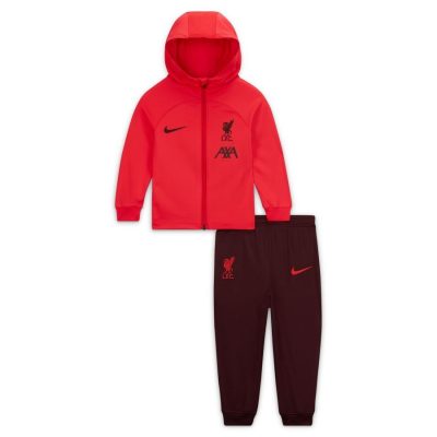 Liverpool Trainingspak Dri-fit Strike - Donkerrood/bordeaux Kinderen - Nike, maat 18-24 months