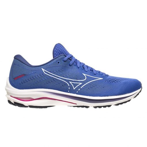 Mizuno Hardloopschoenen Wave Rider 25 - Blauw/Wit/Blauw Vrouw