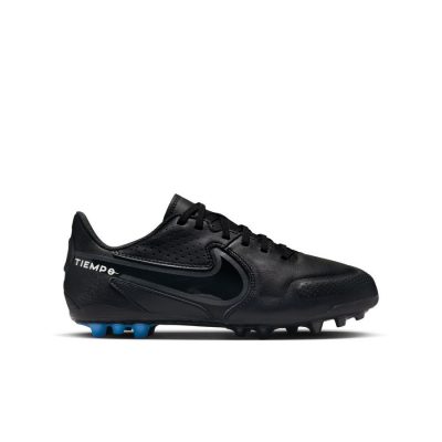 Nike Tiempo Legend 9 Academy Ag Shadow - Zwart/grijs/wit Kinderen - Kunstgras (Ag), maat 33