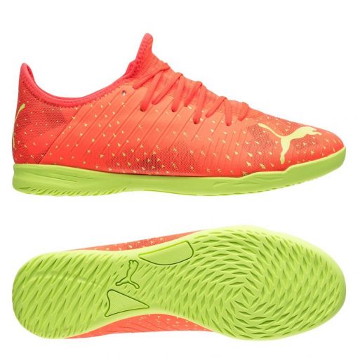 PUMA Future 4.4 It Fearless - Rood/groen/zwart/rood - Indoor (Ic), maat 40