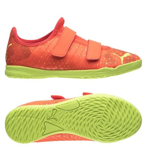 PUMA Future 4.4 Velcro IT Fearless - Rood/Groen/Zwart/Rood Kinderen