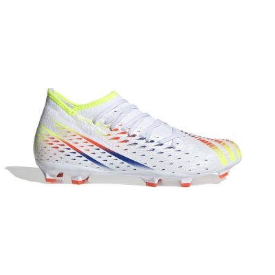 adidas Predator Edge .3 FG Al Rihla - Wit/Geel/Blauw